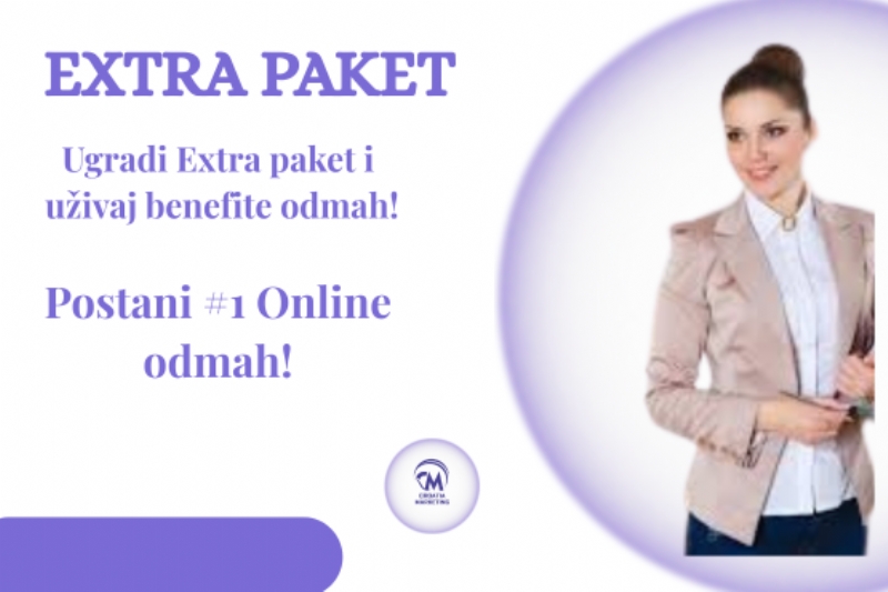 Paket EXTRA 8 oglasa, poslovni profil aktivan na Panairi Online, web stranica sa SEO, optimizacija za Google, online trgovina, digitalni marketing Albanija, promocija proizvoda, online oglasi, Google prikaz, trendovi marketinga.